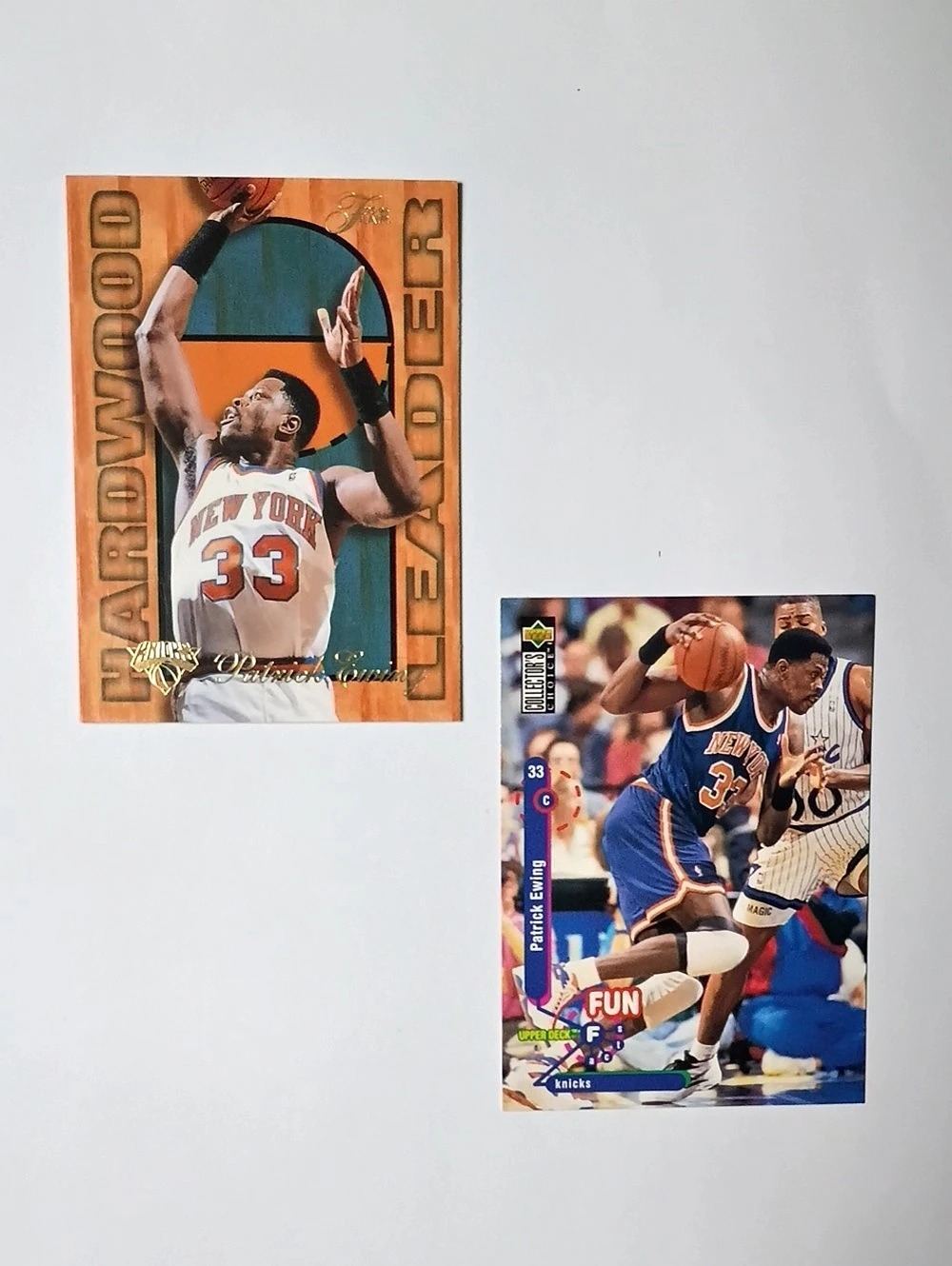 Upper Deck Patrick Ewing Upper Deck Fun basketball card set
